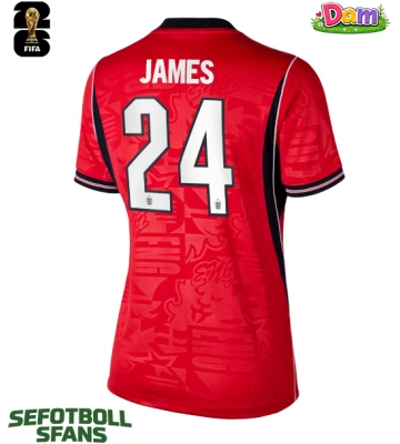England Reece James #24 Bortatröja Kvinnor VM 2026 Kortärmad